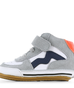 Shoesme grijs BABY-PROOF&reg; schoentje Jongens | Leer/Su&egrave;de | Maat 18