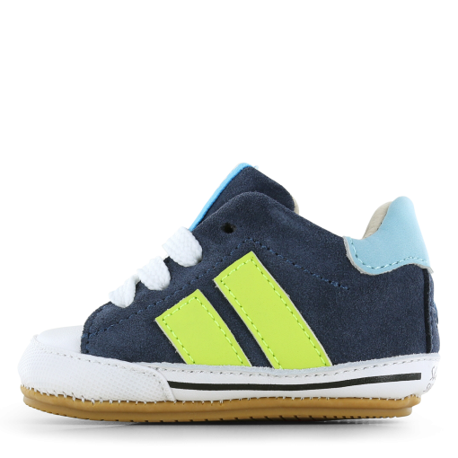 Shoesme blauw BABY-PROOF&reg; schoentje Jongens | Microfiber leer/Su&egrave;de | Maat 20