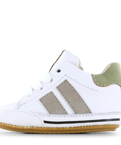 Shoesme wit-taupe BABY-PROOF&reg; schoentje Jongens | Leer | Maat 21