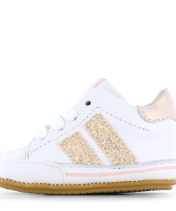 Shoesme wit-roze BABY-PROOF&reg; schoentje Meisjes | Leer | Maat 21