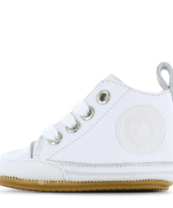 Shoesme wit BABY-PROOF&reg; schoentje Uni | Leer | Maat 20
