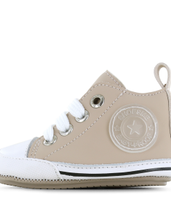 Shoesme taupe BABY-PROOF&reg; schoentje Uni | Microfiber leer | Maat 18