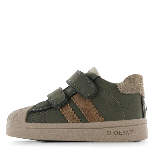 Shoesme groen sneakertje met stootneus Jongens | Leer | Maat 19