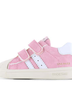 Shoesme roze sneakertje Meisjes | Microfiber leer | Maat 19