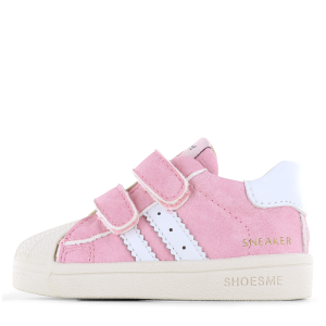 Shoesme roze sneakertje Meisjes | Microfiber leer | Maat 23