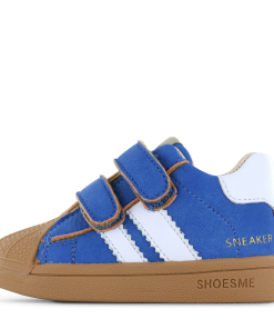 Shoesme blauw sneakertje Jongens | Microfiber leer | Maat 21