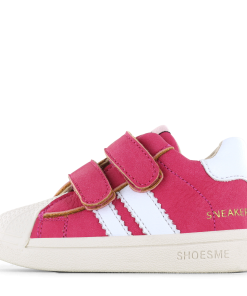 Shoesme roze sneakertje Meisjes | Microfiber leer | Maat 21
