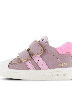 Shoesme paars sneakertje met stootneus Meisjes | Microfiber nubuck/Su&egrave;de | Maat 19