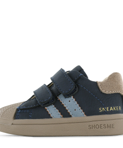 Shoesme donkerblauw sneakertje met stootneus Jongens | Microfiber nubuck/Su&egrave;de | Maat 19