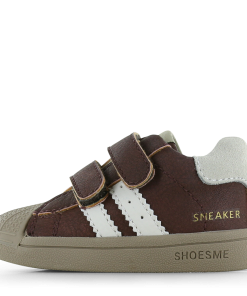 Shoesme donkerbruin sneakertje met stootneus Jongens | Microfiber nubuck/Su&egrave;de | Maat 19