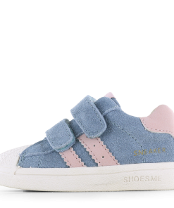 Shoesme blauw sneakertje Meisjes | Microfiber leer/Su&egrave;de | Maat 20