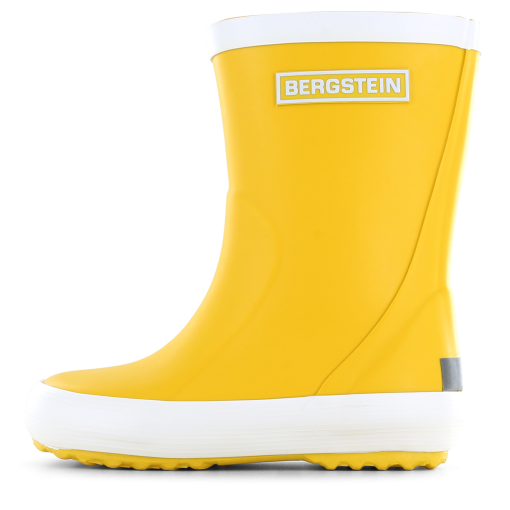 Bergstein regenlaars geel Uni | Rubber | Maat 28