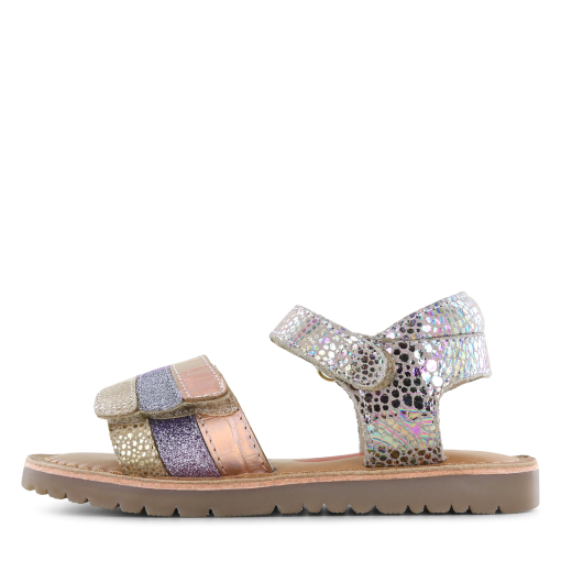 Shoesme paarse sandaal Meisjes | Leer | Maat 24