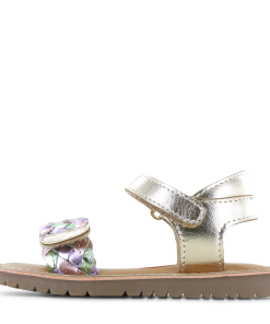 Shoesme metallic gouden sandaal Meisjes | Leer/Metallic | Maat 26