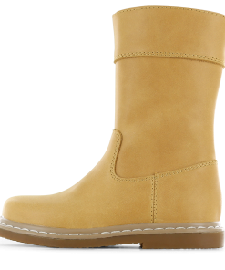 Shoesme slim-fit laarsje okergeel Meisjes | Leer | Maat 31