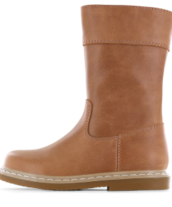 Shoesme slim-fit laarsje cognac Meisjes | Leer | Maat 25