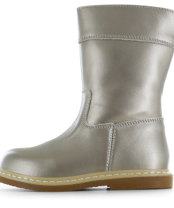 Shoesme slim-fit laarsje champagne Meisjes | Leer | Maat 28