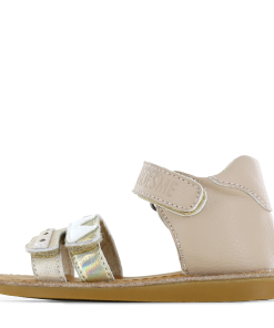 Shoesme taupe sandaal Meisjes | Metallic/Microfiber leer | Maat 30