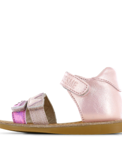 Shoesme metallic roze sandaal Meisjes | Metallic/Microfiber leer | Maat 20