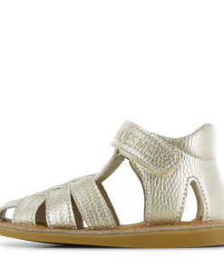 Shoesme metallic gouden sandaal Meisjes | Metallic/Microfiber leer | Maat 24