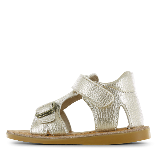 Shoesme metallic gouden sandaal Meisjes | Metallic/Microfiber leer | Maat 25