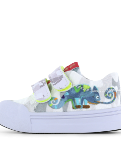 Go Bananas sneaker klittenband - Kameleon Jongens | Canvas | Maat 22