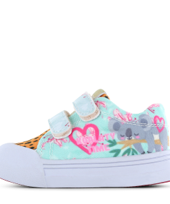 Go Bananas sneaker klittenband - Koala Meisjes | Canvas | Maat 20