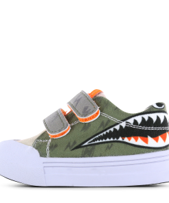 Go Bananas sneaker klittenband - Haai Jongens | Canvas | Maat 20