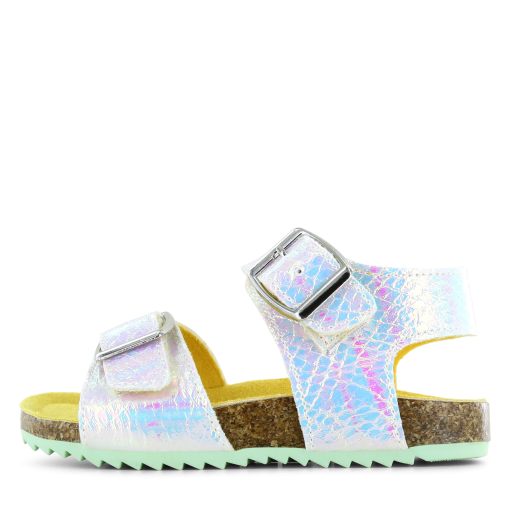 Go Bananas sandaal &ndash; Pearls Meisjes | Metallic/Microleer | Maat 28