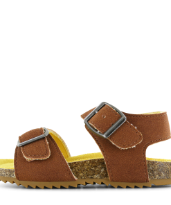 Go Bananas sandaal&ndash; Cognac Jongens | Microleer | Maat 29