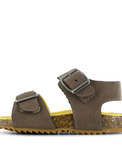 Go Bananas sandaal&ndash; Dark Taupe Jongens | Microleer | Maat 24