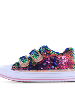 Go Banana&rsquo;s klittenband sneaker &ndash; Mermaid Meisjes | Pailletten | Maat 32