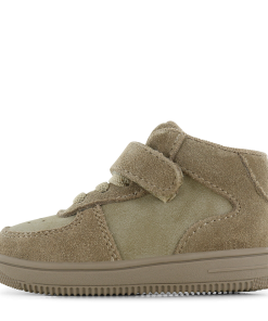 Go Banana&rsquo;s taupe sneaker Jongens | Microfiber nubuck/Su&egrave;de | Maat 20