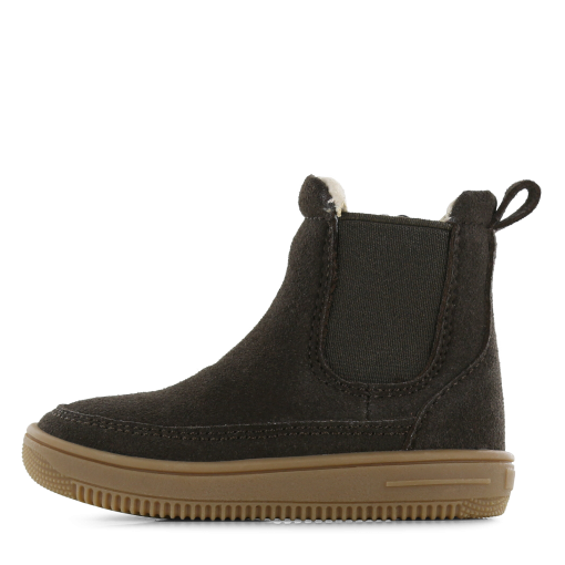 Go Banana&rsquo;s donkerbruine chelseaboot Uni | Su&egrave;de | Maat 20