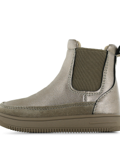 Go Banana&rsquo;s champagne chelseaboot Meisjes | Microfiber nubuck/Su&egrave;de | Maat 21