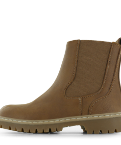 Go Banana&rsquo;s cognac boot Uni | Microfiber nubuck | Maat 31