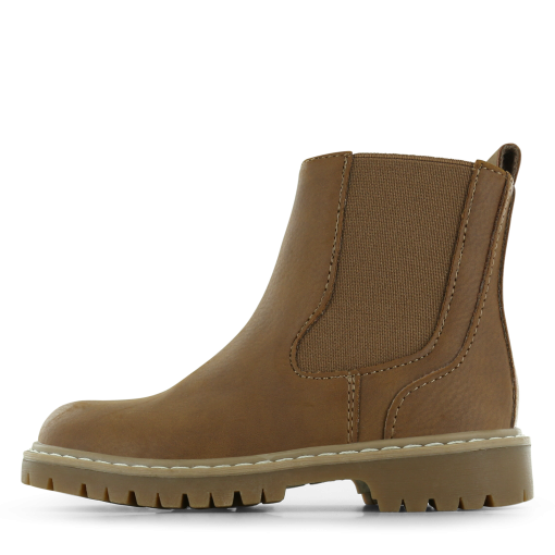 Go Banana&rsquo;s cognac boot Uni | Microfiber nubuck | Maat 30