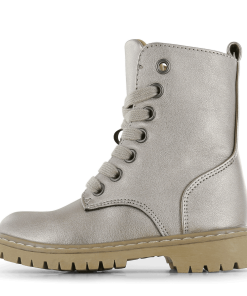 Go Banana&rsquo;s champagne bikerboot Meisjes | Microfiber leer | Maat 31