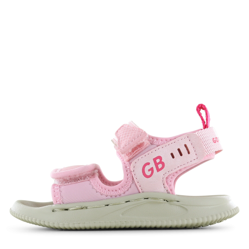 Go Banana&lsquo;s roze lichtgewicht sandaal Meisjes | Spandex | Maat 28