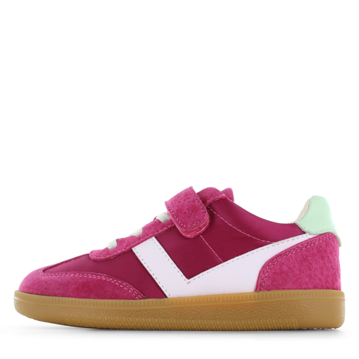 Go Banana&rsquo;s roze sneaker Meisjes | Microfiber leer/Nylon/Su&egrave;de | Maat 28