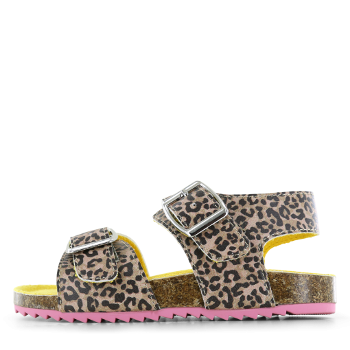 Go Banana&lsquo;s sandaal - Leopard Meisjes | Microfiber leer | Maat 28