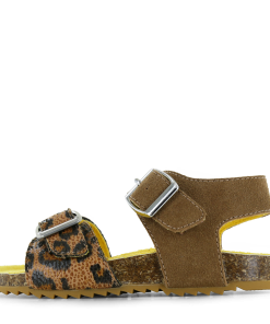 Go Banana&lsquo;s sandaal &ndash; Cognac Leopard Meisjes | Maat 31