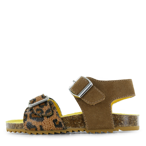 Go Banana&lsquo;s sandaal &ndash; Cognac Leopard Meisjes | Maat 28