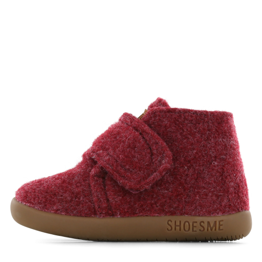 Shoesme rood vilten slofje Uni | Maat 19