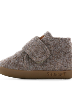 Shoesme taupe vilten slofje Uni | Maat 19