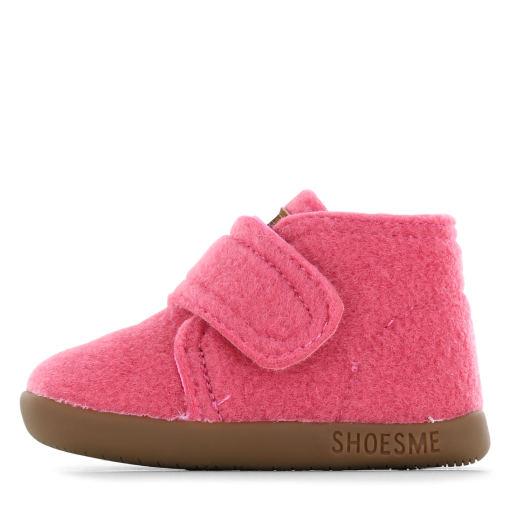 Shoesme roze vilten slofje Meisjes | Maat 18