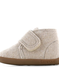 Shoesme beige vilten slofje Uni | Maat 23