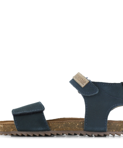 Shoesme donkerblauwe sandaal met brede band Uni | Leer | Maat 20