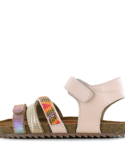 Shoesme beige sandaal Meisjes | Leer/Metallic | Maat 31