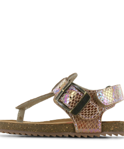 Shoesme metallic multicolor sandaal Meisjes | Leer/Metallic | Maat 26